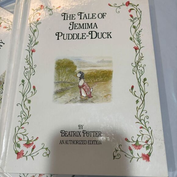 Beatrix Potter Authorized Jemma Puddle-Duck, Peter Rabbit, Benjamin Bunny - Picture 2 of 7